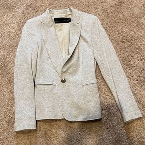 Gray blazer